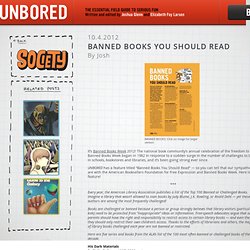 Banned Books You Should Read