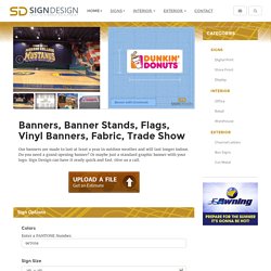 banner stand information