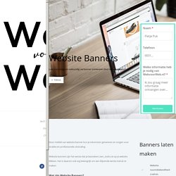 Website Banners Goedkoop