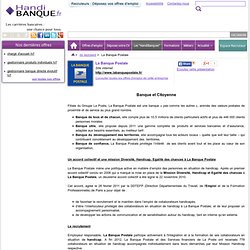 La Banque Postale - Emploi - HandiBanque.fr