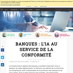 Banques : l’IA au service de la conformité