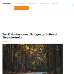 Top 12 des banques d'images gratuites et libres de droits