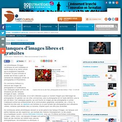 Banques d'images libres de droit et gratuites