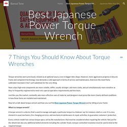 Bansal Tone - Best Japanese Power Torque Wrench