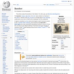 Banshee - Wikipedia, the free encyclopedia