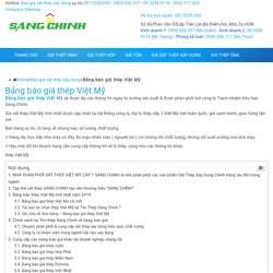Bảng báo giá thép Việt Mỹ sắt thép xây dựng mới nhất 24/24 - 097.5555.055