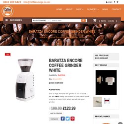 Baratza Encore Coffee Grinder - Coffee Omega