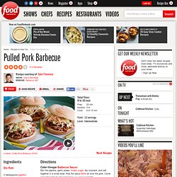 Pulled Pork Barbecue Recipe : Tyler Florence
