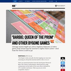 'Barbie: Queen of the Prom' and other bygone games