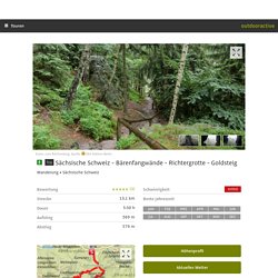Sächsische Schweiz - Bärenfangwände - Richtergrotte - ...