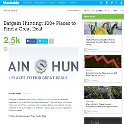 Bargain Hunting: 100+ Places to Find a Great Deal