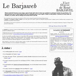 Barjaweb - Site consacré à RENÉ BARJAVEL