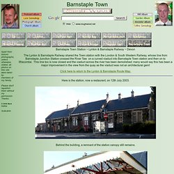 Barnstaple Town Station - Lynton & Barnstaple Railway - Devon
