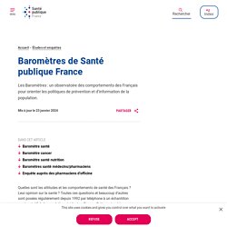 Baromètres de Santé publique France