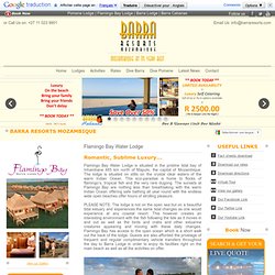 Barra Resorts: Flamingo Bay Lodge