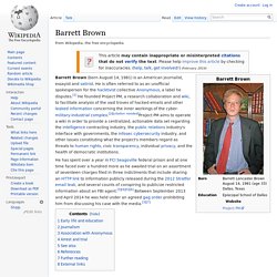 Barrett Brown