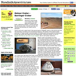 Meteor Crater - Barringer Crater, Winslow, Arizona