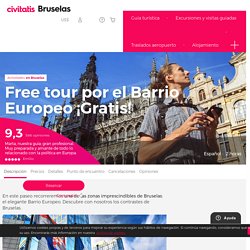 Free tour por el Barrio Europeo ¡Gratis!, Bruselas