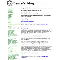 Barry Kauler Blog