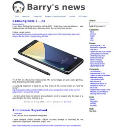 Barry's news - Powered by pe_pplog