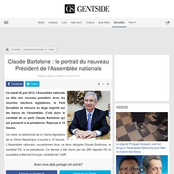 Claude Bartolone : le portrait du nouveau Président de l'Assemblée nationale