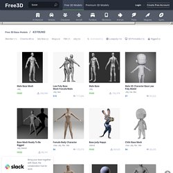 Base Free 3D Models download