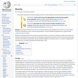 Base64 - Wikipedia, the free encyclopedia