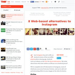 8 Web-based alternatives to Instagram - TNW Apps