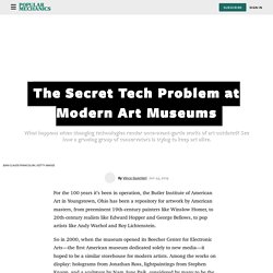 Time-Based Media Conservation at Art Museums