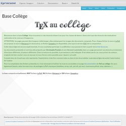 Bases Collège (C. Poulain)