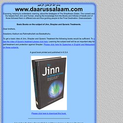 Basic Books on Jinn and Shaytan and Ruqyah