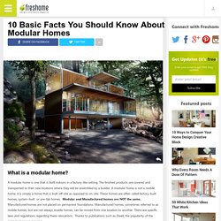 10 Basic Facts You Should Know About Modular Homes