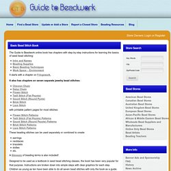 Basic Bead Stitch Book (Read Online)