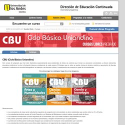 CBU (Ciclo Básico Uniandino) - Cursos Libres