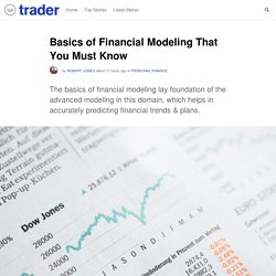 Basics of Financial Modeling That You Must Know