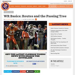 WR Basics: Routes and the Passing Tree - Shakin The Southland