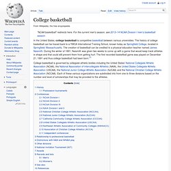 College basketball