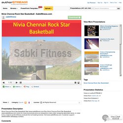 Nivia Chennai Rock Star Basketball - Sabkifitness.Com