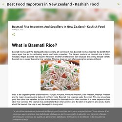 Basmati Rice Importers And Suppliers In New Zealand - Kashish Food