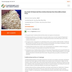 Buy Bulk 1121 Basmati Rice Online Directly from Rice Mills at Best Price