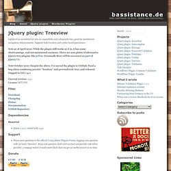 jQuery plugin: Treeview