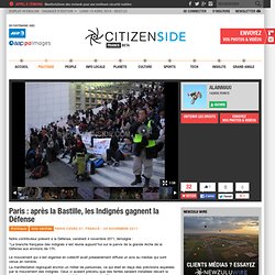 Paris : après la Bastille, les Indignés gagnent la Défense - Politique