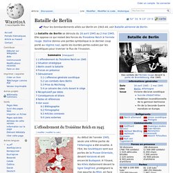 Bataille de Berlin