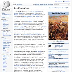 Bataille de Varna