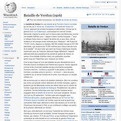 Bataille de Verdun (1916)