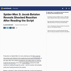Spider-Man 3: Jacob Batalon Reveals Shocked Reaction After Reading the Script