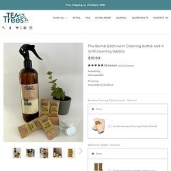 Get dissolvable cleaning tablets by Tea Trees