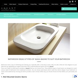 Bathroom Wash Basin