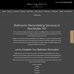 Bathroom Renovation Rochester NY, Bathroom Vanities, Custom Cabinets, Bathroom Upgrades Rochester NY