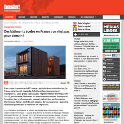 Des bâtiments écolos en France : ce n'est pas pour demain ! - Réglementation thermique